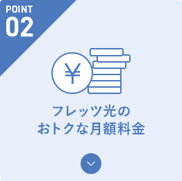 フレッツ光のおトクな月額料金